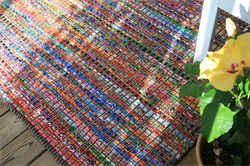 Kludetæppe Home Multi i 130 x 190 cm vendbart